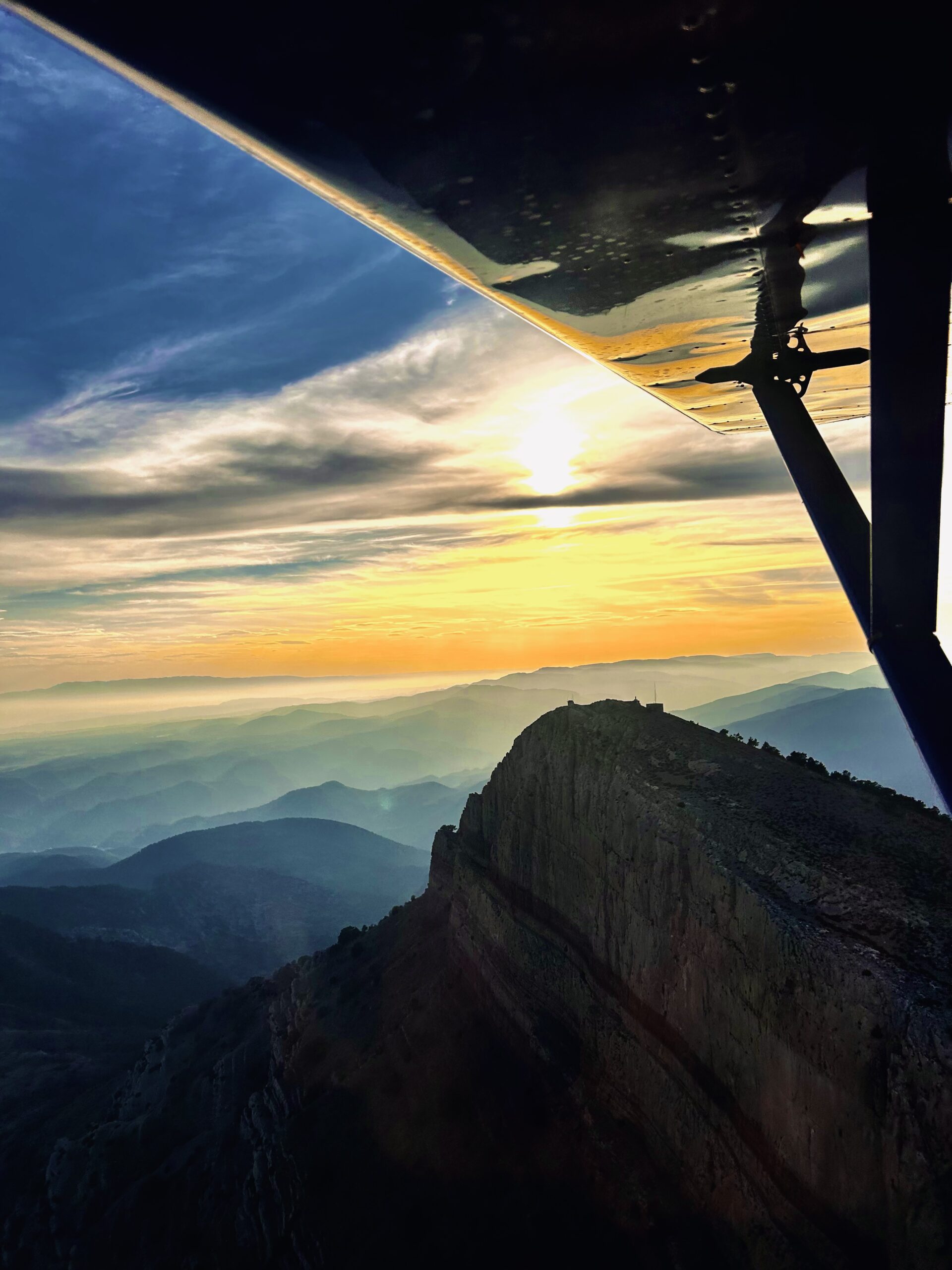 Vista aérea aeródromo